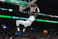 Action from Chicago Bulls v Boston Celtics